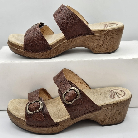 Dansko Sophie leather strap sandals size 41 us size 10.5/11 - Picture 15 of 16